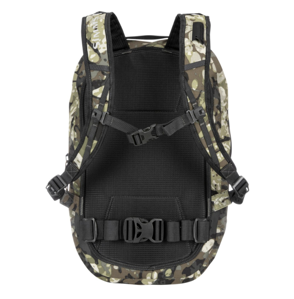 Simms Dry Creek Z Backpack Riparian Camo Front Simms Dry Creek Z Backpack Riparian Camo Front